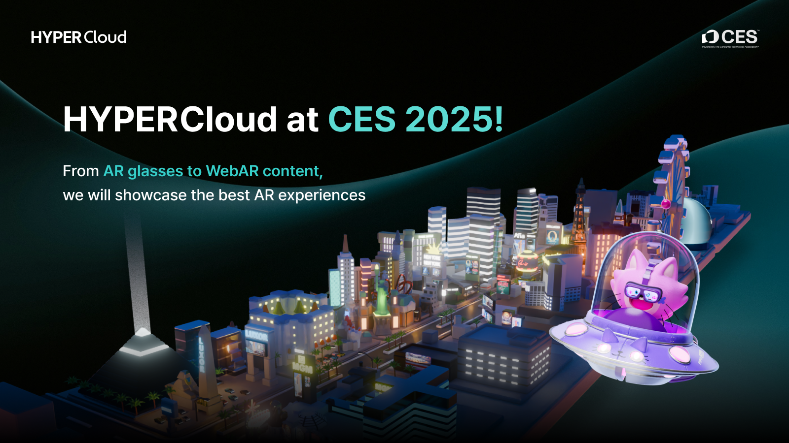 HyperCloud to Participate in CES 2025 (Showcasing AR Glasses and Various WebAR Content)