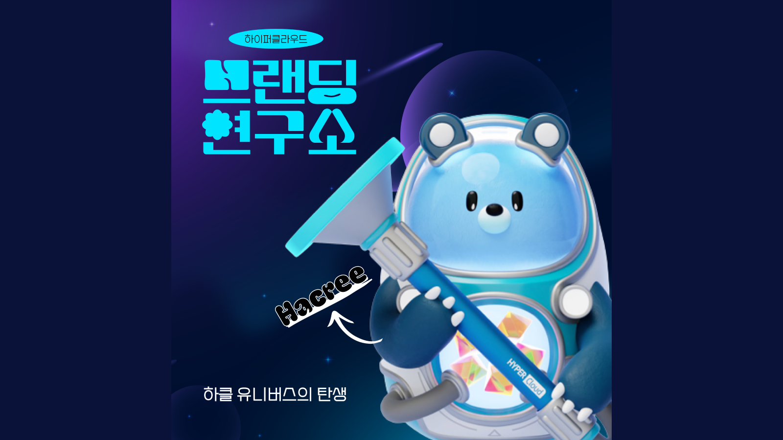 하이퍼클라우드 브랜딩 연구소 - 메타버스 스타트업은 사내 프로젝트로 가상 우주 만든다